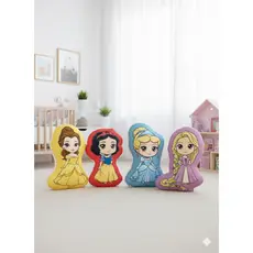 Almofada Princesas Disney Micropercal 48x40 com Enchimento