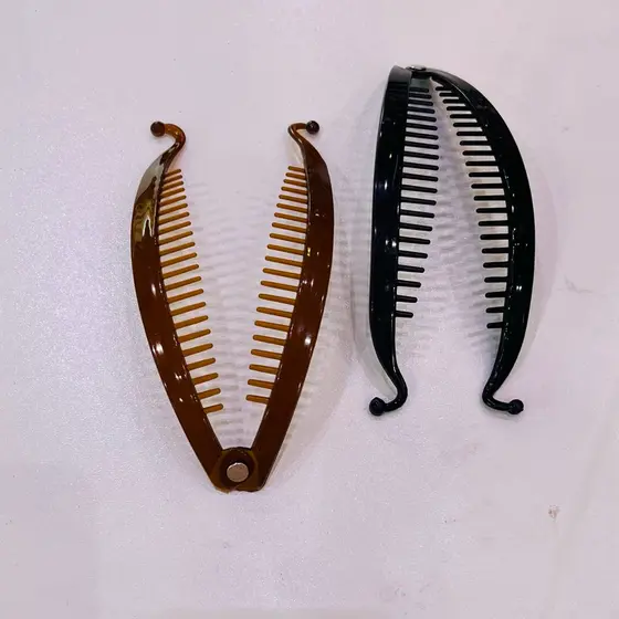 Prendedorf Banana Liso Modelo Cumprido Para Cables