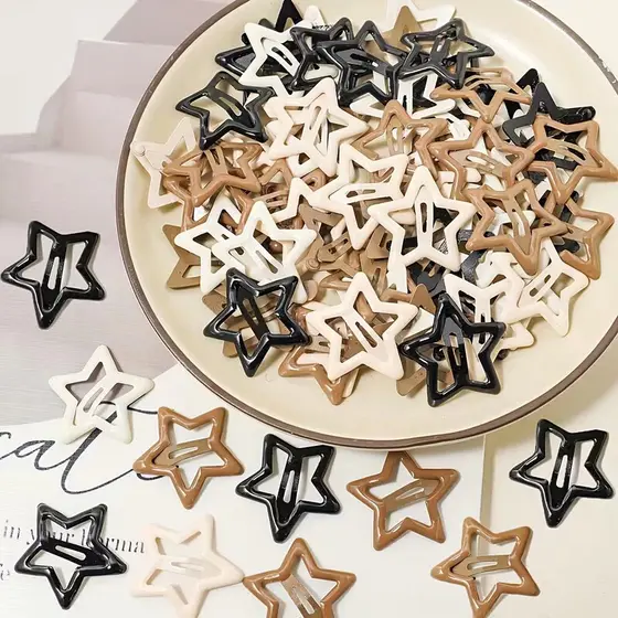 ⭐Presilhas de Cabelo Estrela – Delicadeza e Estilo para o Dia a Dia ⭐