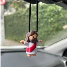 Aromatizador Automotivo Jesus (Cheirinho Difusor Decoração para Carro)