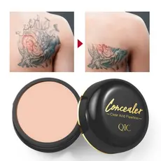 Corretivo De Cobertura Total À Prova D'água Para Tatuagens , Cicatrizes-Base De Acabamento Natural Todos Os Tons E Tipos