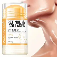 45g Retinol E Colágeno Dia Noite Creme Facial Stick , Hidratante Não Oleoso , Fácil De Absorver , Suave Irritante , Abso