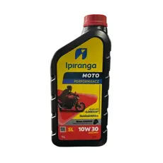 Óleo Lubrificante de Motor de Moto IPIRANGA 10w30 Semissintético 1 Litro