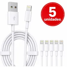 Cabo Lightning Iphone Carregador 1 Metro USB Carregamento Rápido Turbo Atacado Kit e Unidade