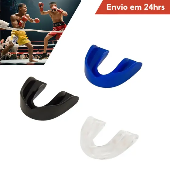 Protetor Bucal Simples Moldável Água Quente Luta Mma Boxe
