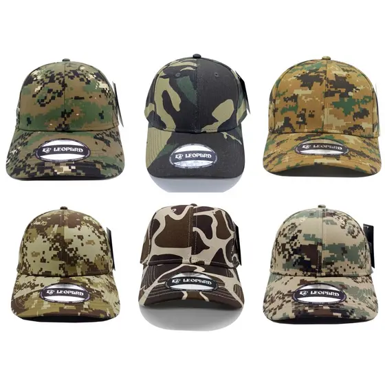 Boné De Camuflagem Baseball Militar  Do Exército Sawadik Camuflad Leopard LACKPARD Original