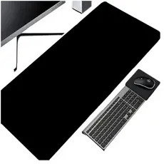 Desk Pad 120x40 p/ Computador Notebook em Couro + porta copo