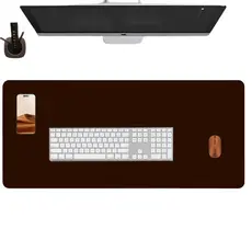 DESKPAD COURO GAMER ESCRITÓRIO MESA DECORAÇÃO 80X40