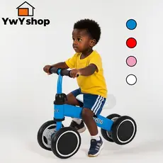 Bicicleta de Equilíbrio Infantil 4 Rodas Zippy Toys – Para Bebês de 1 a 3 Anos, Leve e Segura P14