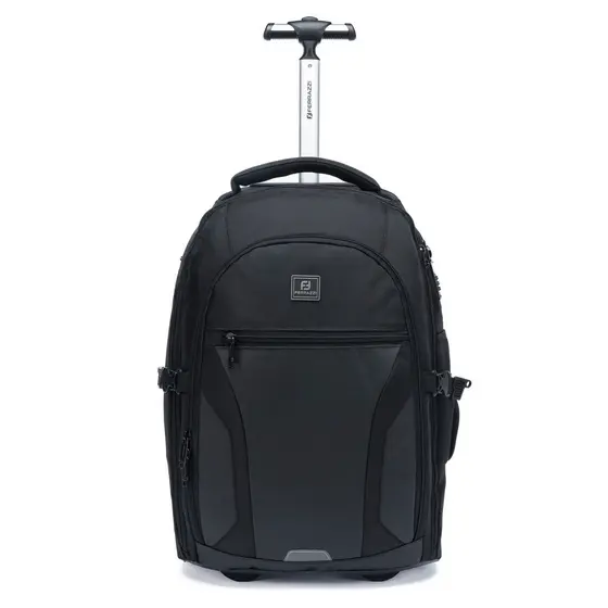 Mochila Executiva Masculina Rodinhas Cadeado Trabalho Viagem Reforçada 36L Ferrazzi