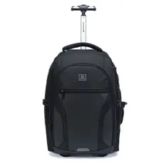 Mochila Executiva Masculina Rodinhas Cadeado Trabalho Viagem Reforçada 36L Ferrazzi