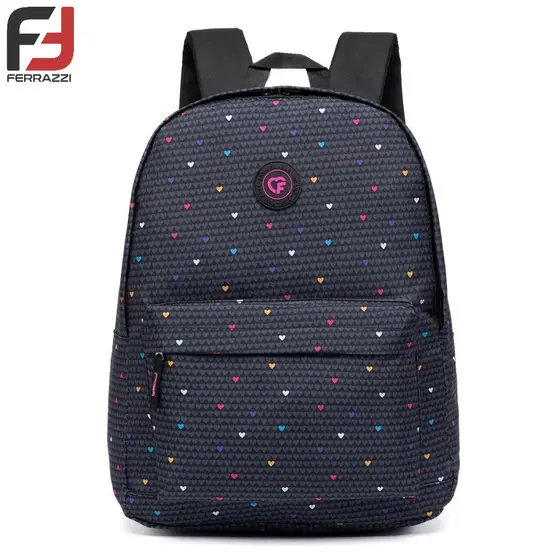 Mochila Bolsa Feminina Escolar Resistente