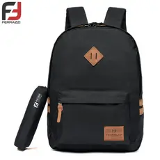 Mochila Estojo Escolar Masculina Resistente Bolsa Camurça