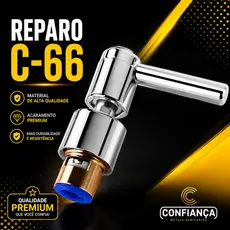 Reparo Para Torneira M-18 1/4 de Volta Cerâmico COMPLETO C-66