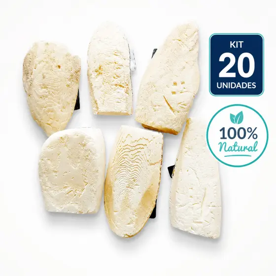 Osso de Siba 100% Natural com Encaixe Universal para Calopsita Agapornis e Pássaros Cálcio p/ Bico