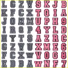 Decoração De Sapato Para Alfinetes De Tamanco , Números De Letras , Botão DIY