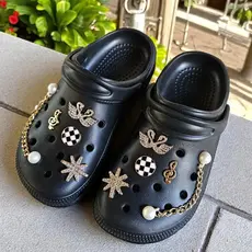 Sandália Babuche EVA Luxo Macio Enfeites Dourados 100% EVA - Envio Imediato
