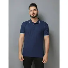 Camisa POLO GOLA LISTA masculina tecido algodão piquet