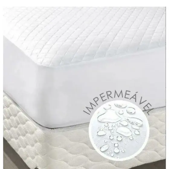 Protetor Colchão Queen Box Capa Impermeável Matelado Não Passa Xixi E nem Liquidos