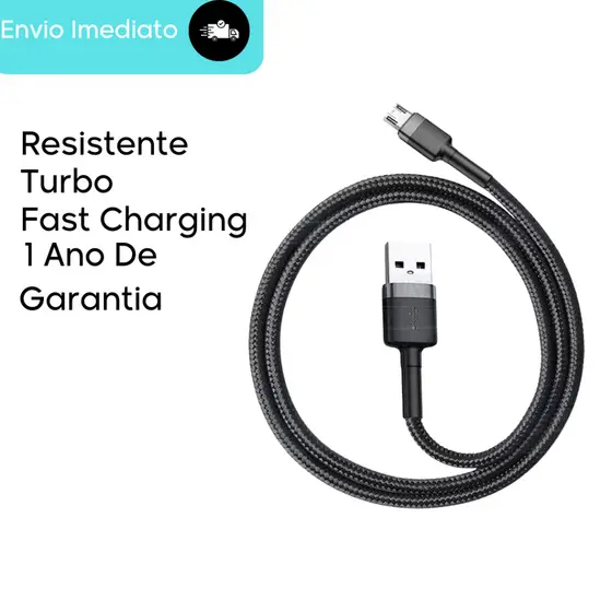cabo carregador v8 turbo !! PROMOÇÃO !!
