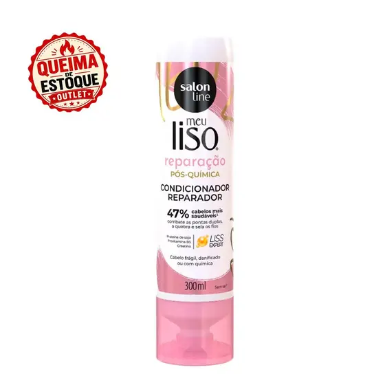 Condicionador Meu Liso Reparação Salon Line 300ml