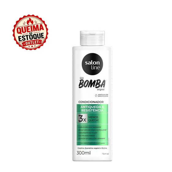 Condicionador SOS Bomba Antiqueda Salon Line 300ml