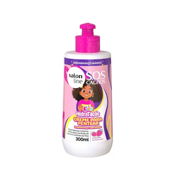 Creme para Pentear SOS Cachos Kids Hidratação Salon Line 300ml