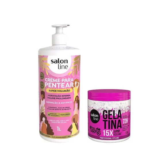 Kit Super Volumão Salon Line