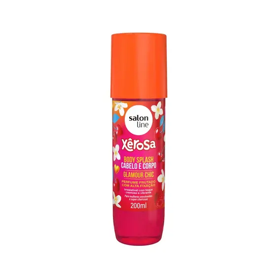 Body Splash Cabelo e Corpo Xêrosa Glamour Chic 200ml