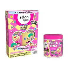 Kit Shampoo + Creme Multifuncional e Gelatina #todecacho Kids Vanilla Vibes