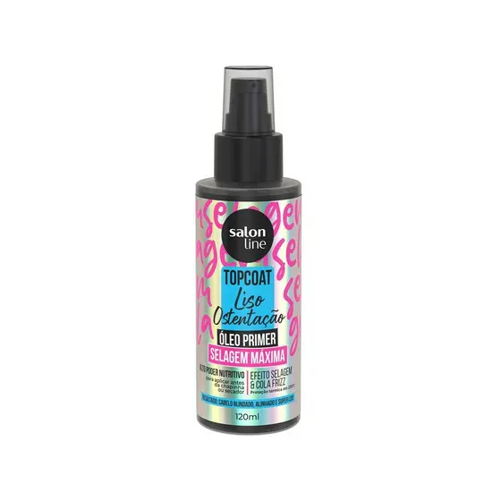 Óleo Meu Liso Ostentação Top Coat 120ml