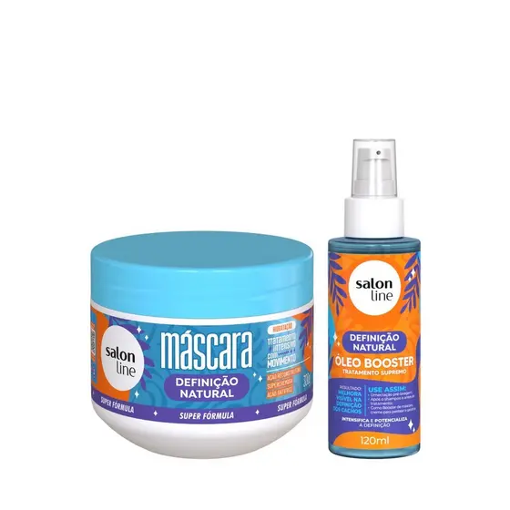 Kit Definição Natural Óleo Booster e Máscara de Tratamento