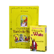 Tarô de Waite Em Português Acompanha 78 Cartas, Manual e Livro Para Bom Uso Do Tarô