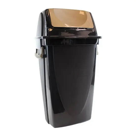 Lixeira Basculante E-Black 45L Plasútil