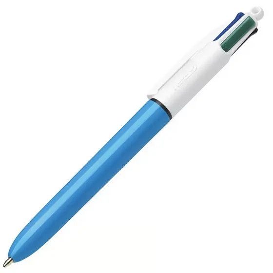 Caneta esferográfica 1.0 retrátil 4 cores Bic