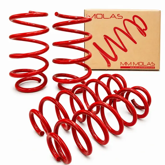 Kit 4 Molas Esportivas Vw - Novo Polo Tsi Msi Mm Molas