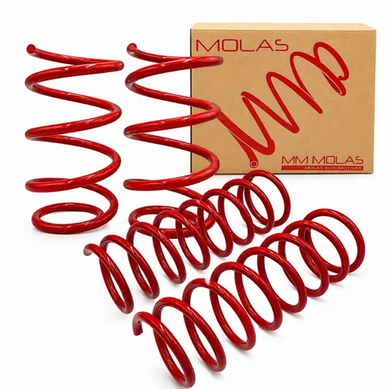Kit 4 Molas Esportivas Gol Parati  G2 / G3 / G4 (todos) Mm Molas