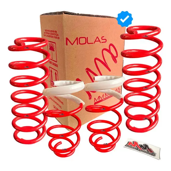 Kit 4 Molas Esportivas Do Ford New Fiesta Todos
