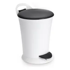 Lixeira Pedal 4l C/ Cesto Interno Organiza Cozinha Reforçada