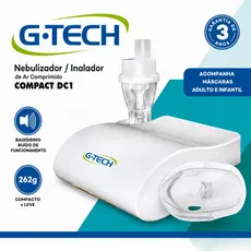 Inalador Nebulizador G-Tech DC1 Compacto Silencioso Bivolt