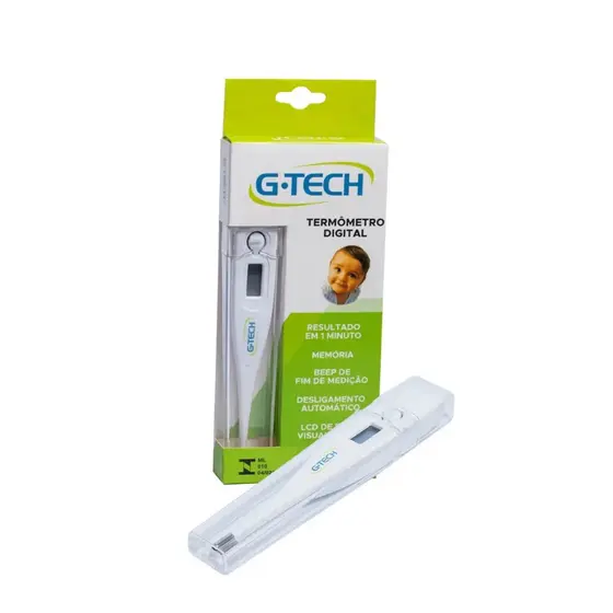 Termômetro G-Tech Digital Original Uso Adulto Infantil Alta Precisão