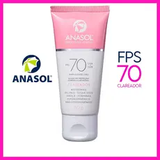 Anasol Protetor Solar Facial Clareador FPS 70 UVA Vegano