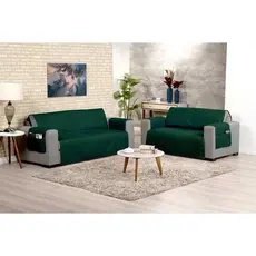 Kit Protetor P/ Sofá 2 e 3 lugares Matelado Com Bolso Cores