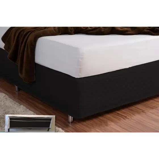 Saia Box Cama Queen Matelado Varias Cores Promoção