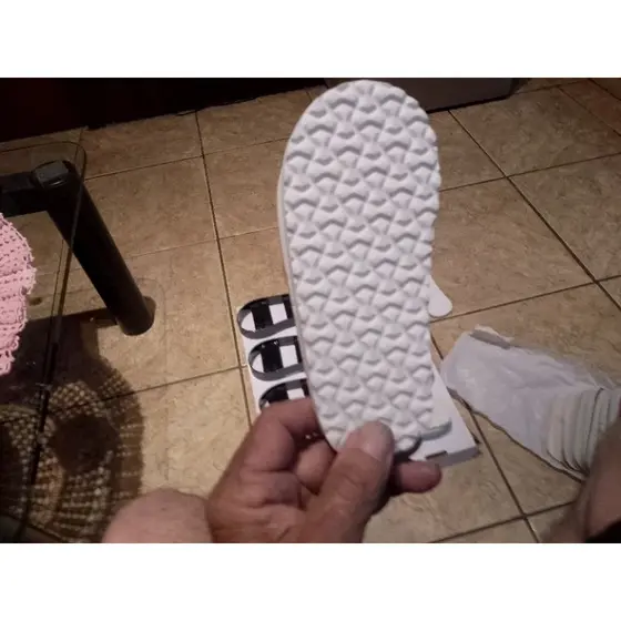 kit 12 pares de solado para pantufa infantil 8 mm  Preto ou  branco
