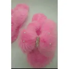 Chinelufas de pelúcia,Chinelo de pelinhos,Chinelo maternidade