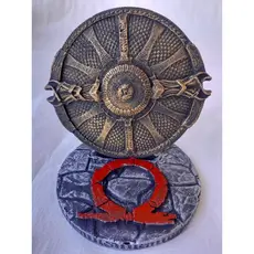 Escudo Guardião Kratos God Of War Decorativo 11cm