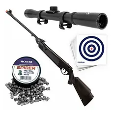 Carabina Gas Ram Dione Sport 5,5mm - Combo Completo Rossi