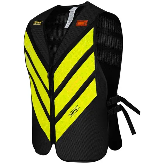 Colete Para Motoboy Mototáxi Moto Refletivo Alta Visibilidade Com Bolso Faixa Aprovado Denatran Inmetro + Brinde