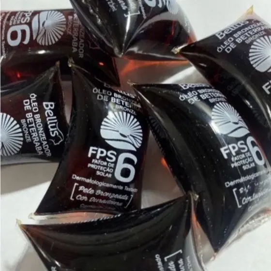Kit Óleo Bronzeador Bronzear Beterraba e Cenoura Bronze FPS6 23ml
